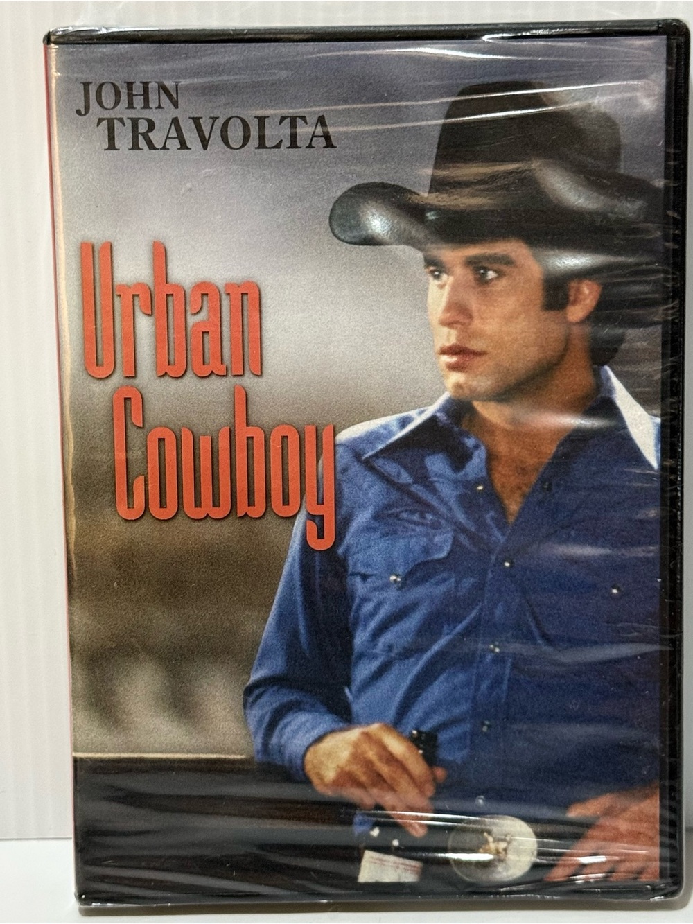 Urban Cowboy John Travolta VHS — Blue Shirt, Black Hat